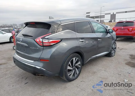 2018 Nissan Murano Platinum from USA, damaged, VIN 5N1AZ2MG1JN152527